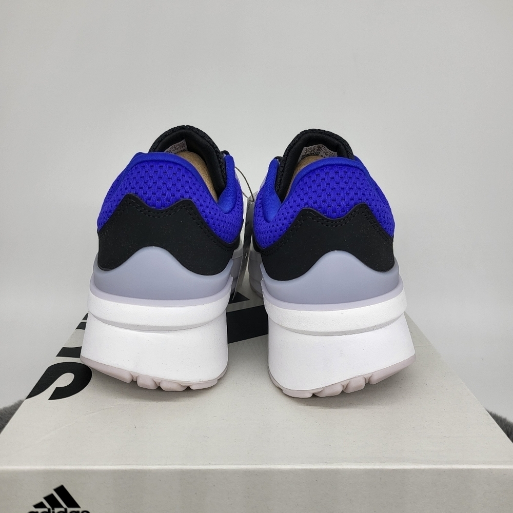 New adidas Znchill Lightmotion+ 'Black Blue White' Women's Running Shoes Size 7 - Picture 5 of 6